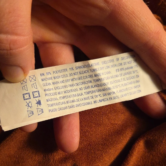 Forever 21 Faux Suade Mini Skirt Size 25 - Picture 5 of 5